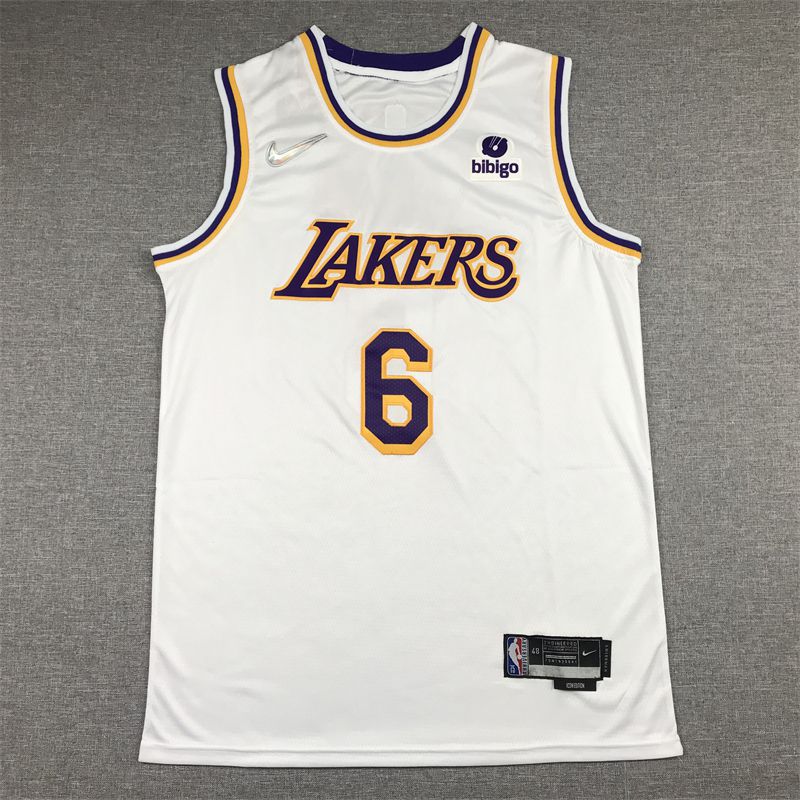 Men Los Angeles Lakers #6 James White 2022 Nike Game NBA Jersey->los angeles lakers->NBA Jersey